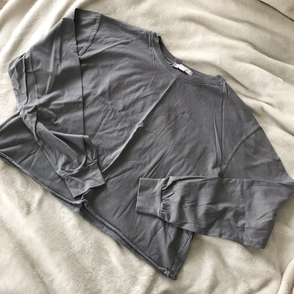Don’t Ask Why Grey Long Sleeve Tee